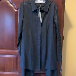Black Linen pant suit